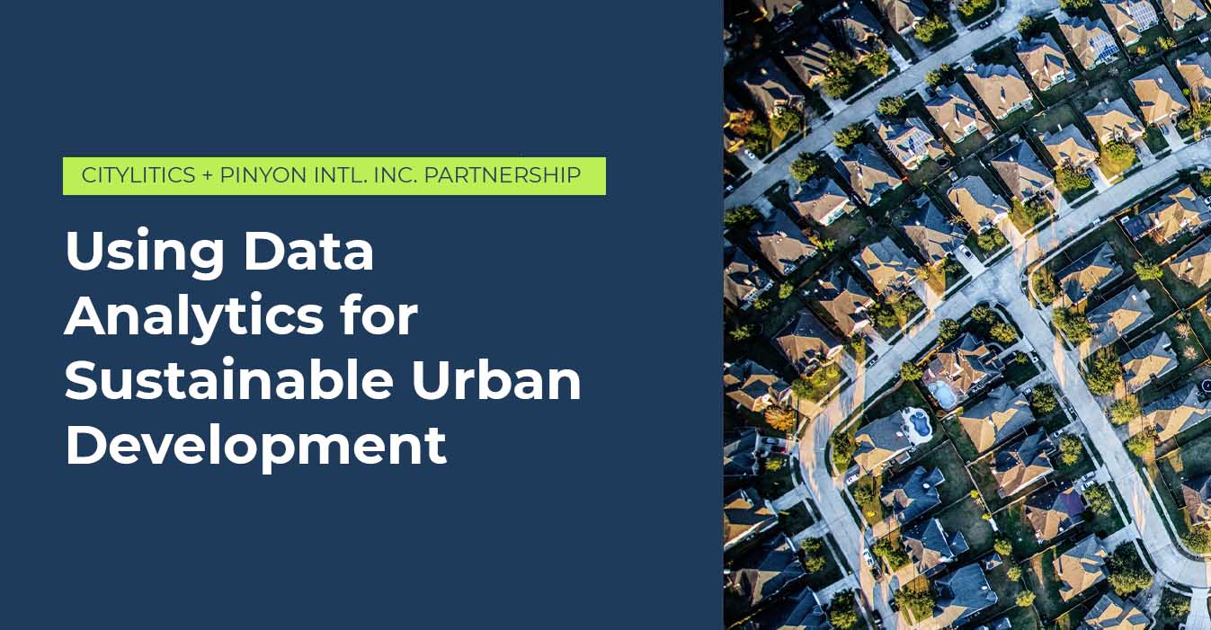 Using Data Analytics for Sustainable Urban Development