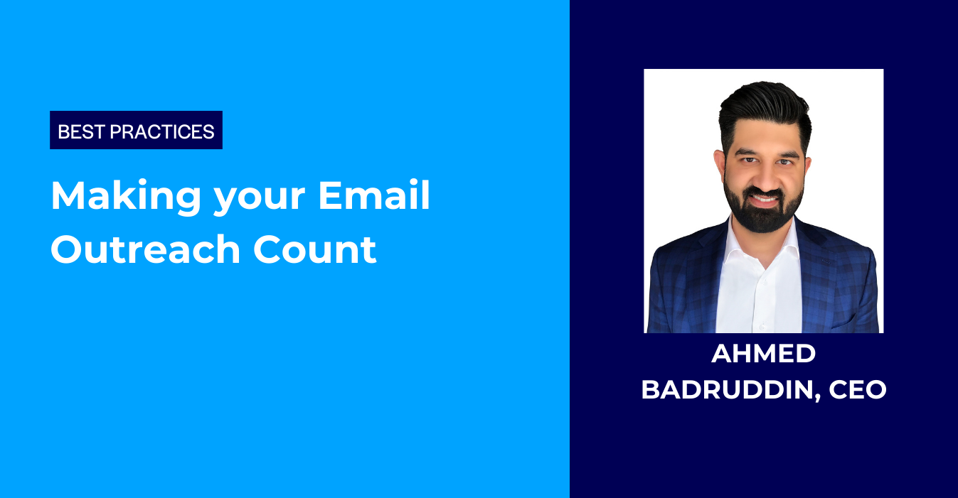 Citylitics - Ahmed Badruddin - Making your Email Outreach Count