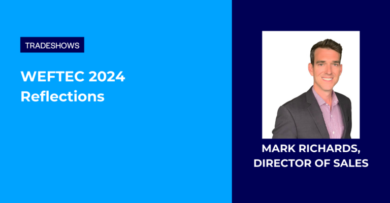 Citylitics - Mark Richards - WEFTEC 2024 conference tradeshow