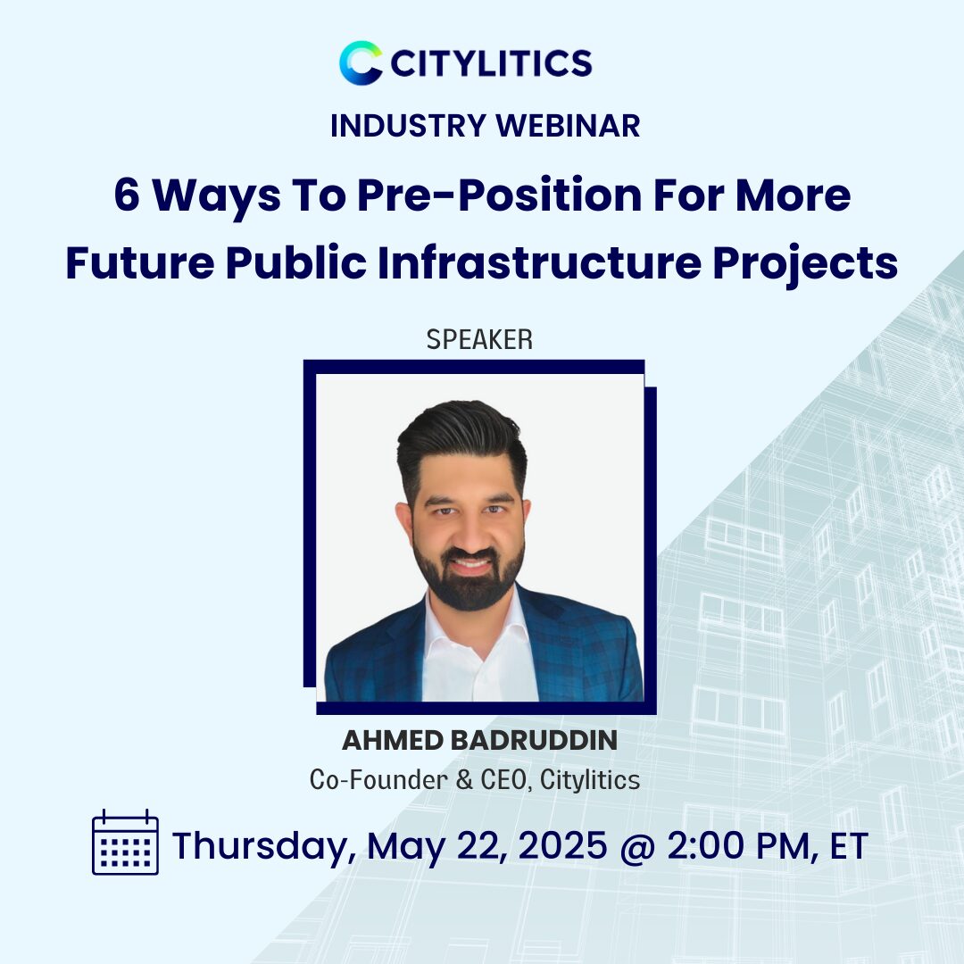 Webinar: 6 Ways to Pre-Position for More Future Public Infrastructure Projects